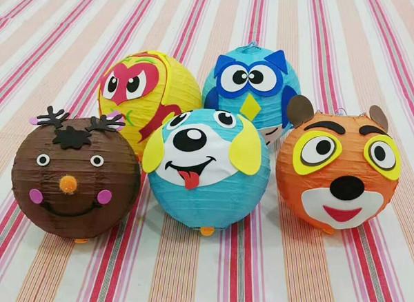 大家的灯笼作品,萌萌哒